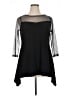 Belldini Black 3/4 Sleeve Top Size XL - photo 1