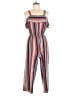 No Boundaries Stripes Red Jumpsuit Size S - photo 1