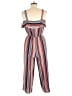 No Boundaries Stripes Red Jumpsuit Size S - photo 2