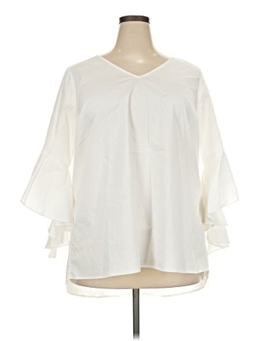 Lane Bryant 3/4 Sleeve Blouse (view 1)