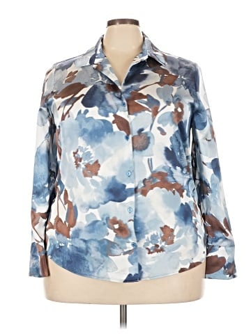 Halogen Long Sleeve Blouse (view 1)