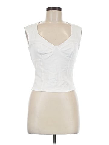Aqua Sleeveless T-Shirt (view 1)