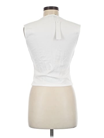 Aqua Sleeveless T-Shirt (view 2)