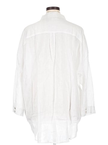 L Space 3/4 Sleeve Button-Down Shirt (view 2)
