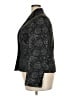 Le Suit Separates Paisley Black Blazer Size 18 - photo 5