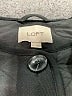 Ann Taylor LOFT 100% Nylon Solid Black Jacket Size XL - photo 6