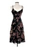 Eri + Ali 100% Polyester Floral Black Cocktail Dress Size 0 (petite) - photo 2
