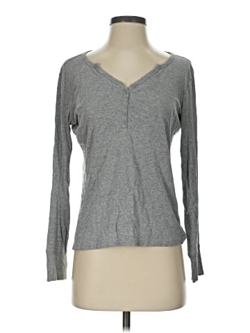 BCBG Paris Long Sleeve Henley (view 1)