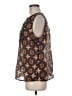 CAbi Brown Sleeveless Blouse Size M - photo 5
