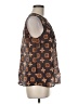 CAbi Brown Sleeveless Blouse Size M - photo 4