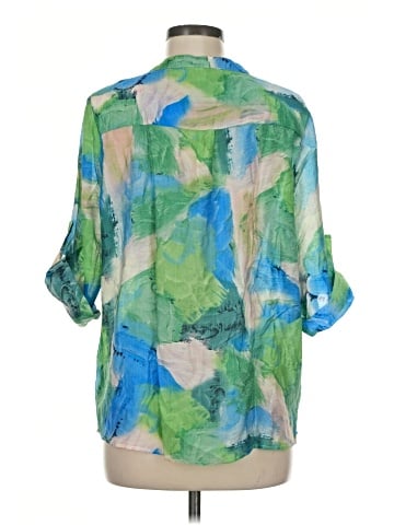 Ethyl 3/4 Sleeve Blouse (view 2)