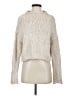 Free People Metallic Ivory Pullover Sweater Size XS - photo 1
