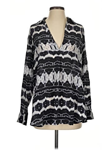 Fifteen Twenty Long Sleeve Silk Top (view 1)