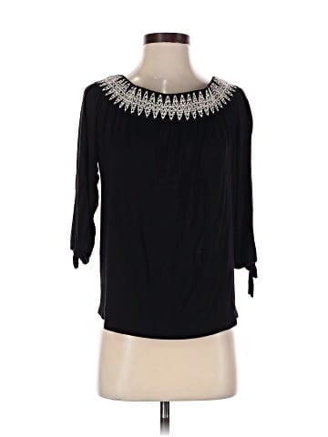 Pebble and Stone 3/4 Sleeve Top (view 1)