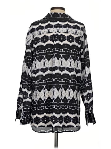 Fifteen Twenty Long Sleeve Silk Top (view 2)