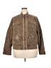 Marrakech Solid Brown Jacket Size 2X - photo 1