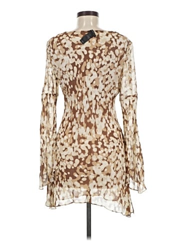 Kenneth Cole New York Long Sleeve Silk Top (view 2)