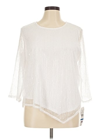 Alfred Dunner 3/4 Sleeve T-Shirt (view 1)