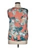 Notations Orange Sleeveless Blouse Size XL - photo 2