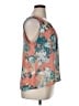 Notations Orange Sleeveless Blouse Size XL - photo 4