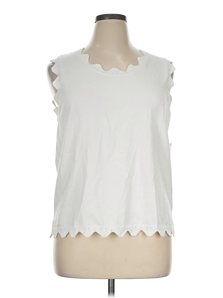 Ruby Rd. Pullover Sweater In White