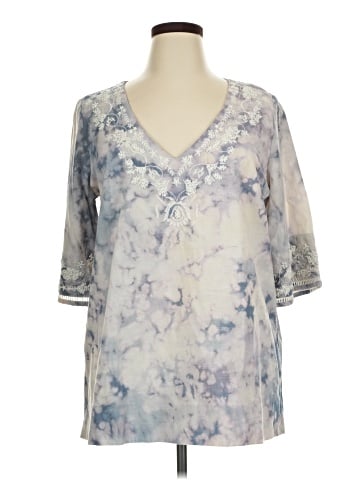 Soft Surroundings 3/4 Sleeve Blouse (view 1)