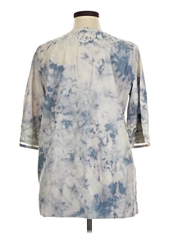 Soft Surroundings 3/4 Sleeve Blouse (view 2)