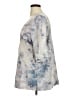 Soft Surroundings Silver 3/4 Sleeve Blouse Size XL - photo 5