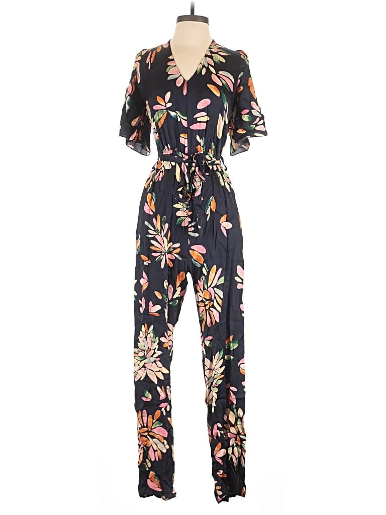 Pre-owned Frnch Jumpsuit In Black