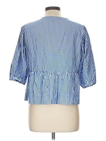 Velvet Heart 3/4 Sleeve Button-Down Shirt (view 2)