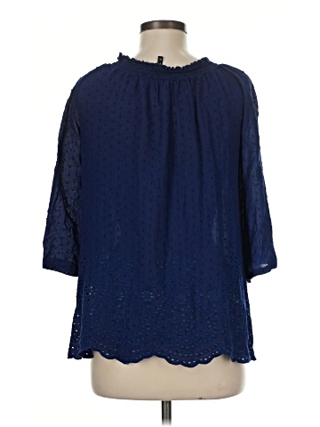 New Directions 3/4 Sleeve Blouse (view 2)