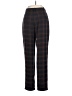 OAK + FORT 100% Polyester Plaid Brown Casual Pants Size 6 - photo 2