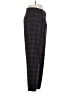 OAK + FORT 100% Polyester Plaid Brown Casual Pants Size 6 - photo 4