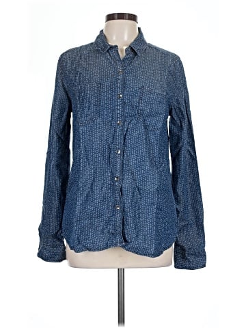 Halogen Long Sleeve Button-Down Shirt (view 1)