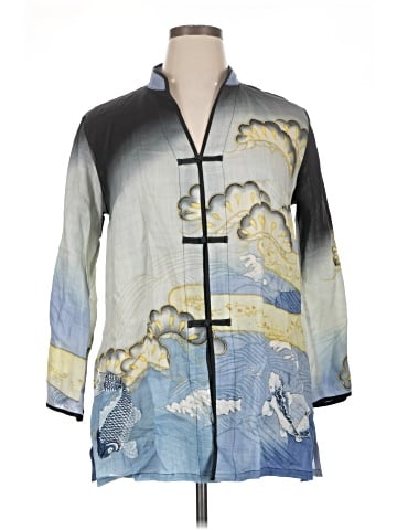 Citron Santa Monica Collection Long Sleeve Button-Down Shirt (view 1)