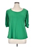 CeCe Green 3/4 Sleeve Top Size XL - photo 1