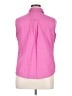 Casual Corner 100% Cotton Pink Sleeveless Button-Down Shirt Size XL - photo 2