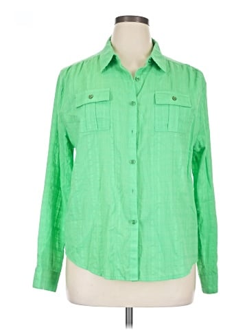 Patchington Long Sleeve Button-Down Shirt (view 1)