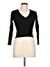 Zara Black Long Sleeve Top Size L - photo 1