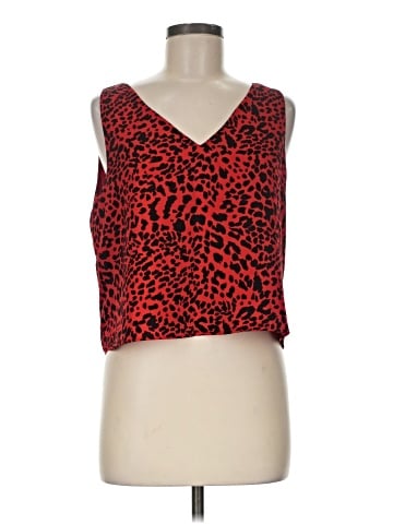 Aqua Sleeveless Top (view 1)