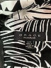 Grace 100% Rayon Tropical Black Short Sleeve Blouse Size S - photo 7