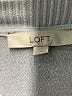 Ann Taylor LOFT Silver Pullover Sweater Size L - photo 7