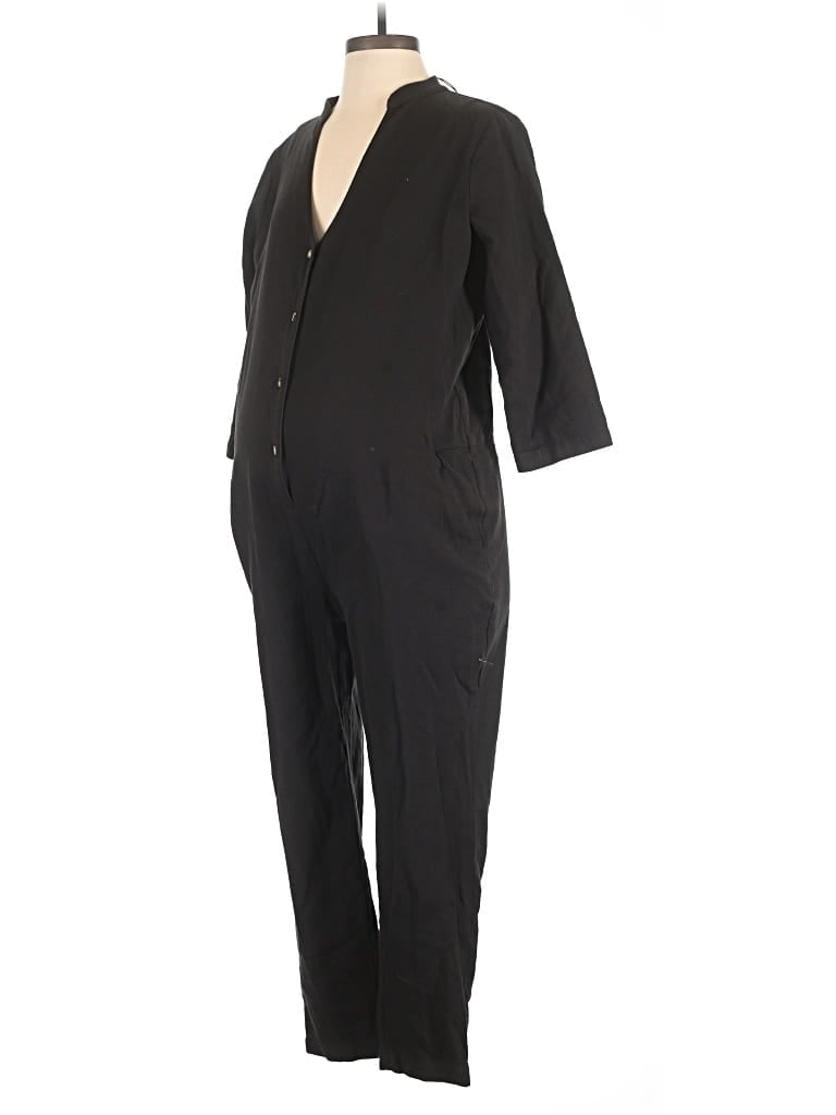 Pre-owned Hatch Jumpsuit In Black