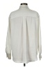 Uniqlo 100% Polyester Solid Ivory Long Sleeve Blouse Size M - photo 2