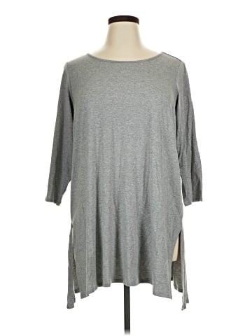 Joan Vass New York 3/4 Sleeve T-Shirt (view 1)