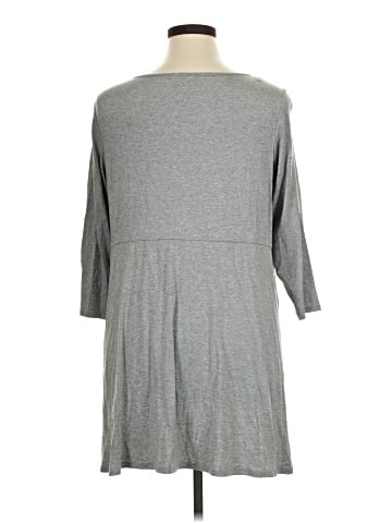 Joan Vass New York 3/4 Sleeve T-Shirt (view 2)