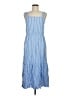 Amazon Essentials 100% Viscose Stripes Blue Casual Dress Size M - photo 1