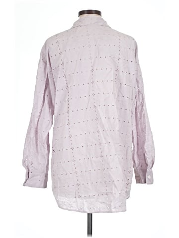 Ann Taylor LOFT Long Sleeve Button-Down Shirt (view 2)