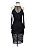 Express 100% Polyester Black Cocktail Dress Size 00 - photo 1