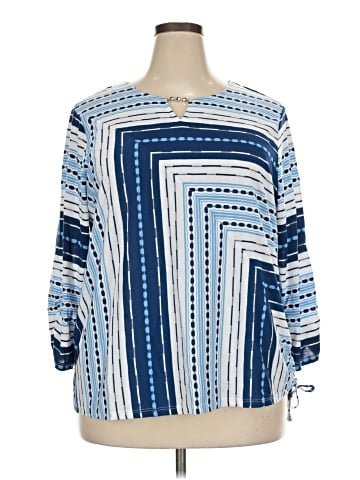 Alfred Dunner 3/4 Sleeve Blouse (view 1)